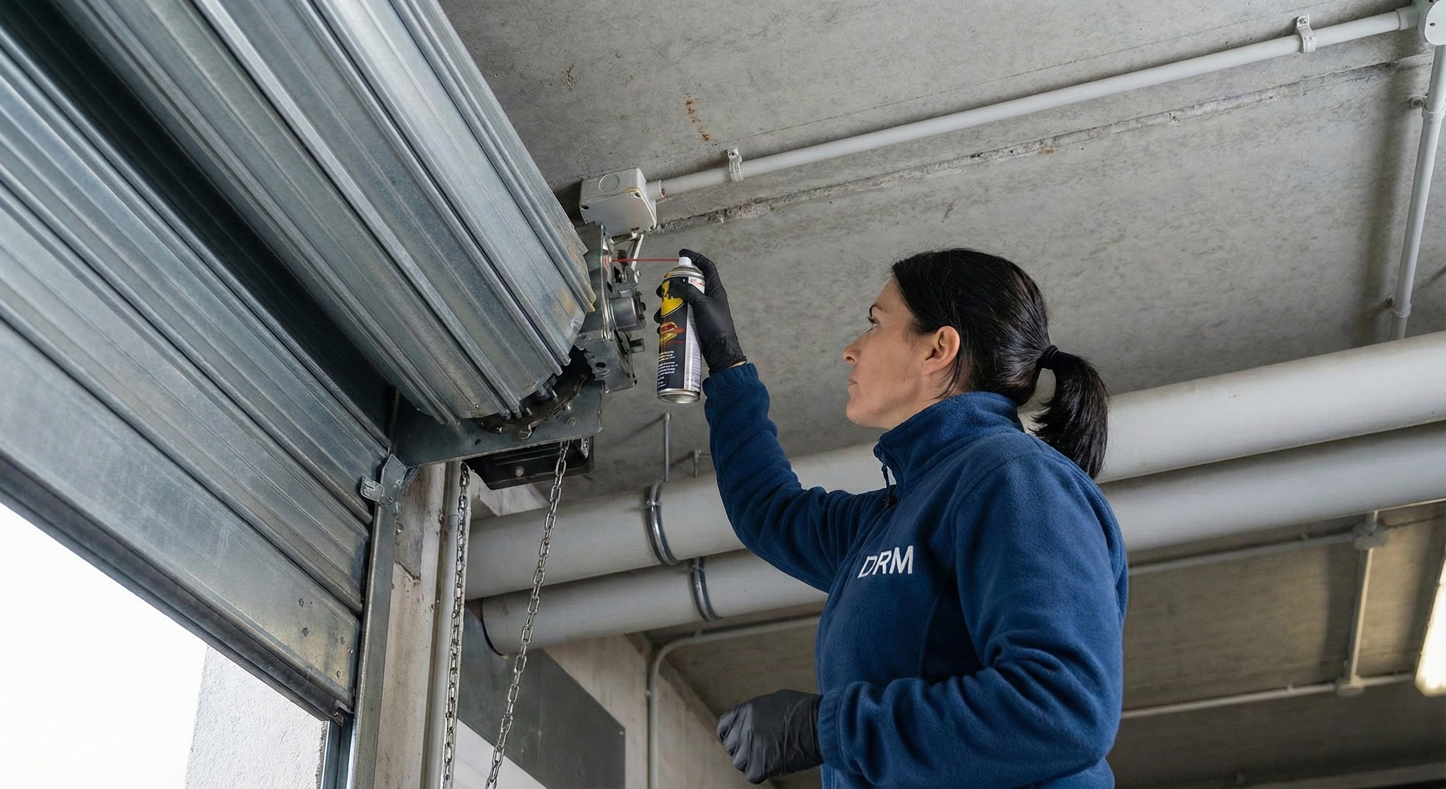 Entretien rideau métallique Montreuil